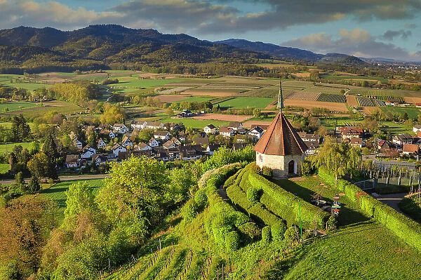 olbergkapelle bei Ehrenstetten, Markgrafler Land, Schwarzwald, Baden-Wurttemberg, Deutschland