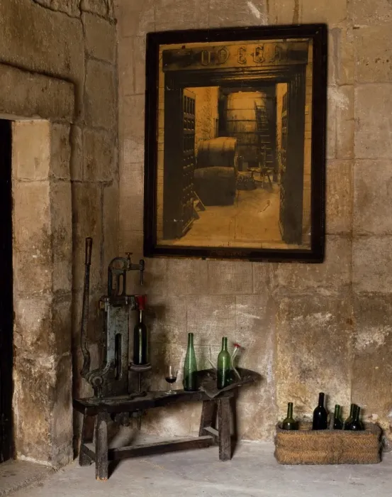 Framed Print : An old bottling machine inside a disused winery in the village of Abalos Framed Print : An old bottling machine inside a disused winery in the village of Abalos