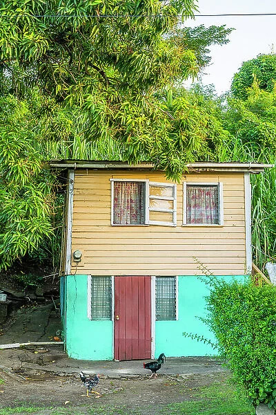 Old building, St Georges, Grenada, Caribbean