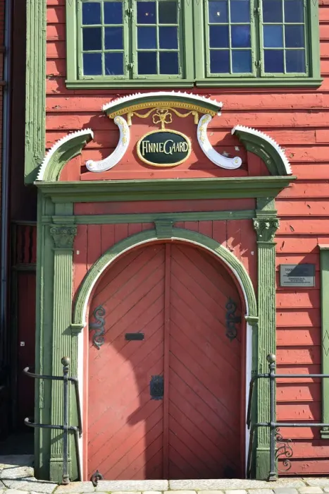 Framed Print : Old door in Bergens Old Town. Bergen, Norway Framed Print : Old door in Bergens Old Town. Bergen, Norway