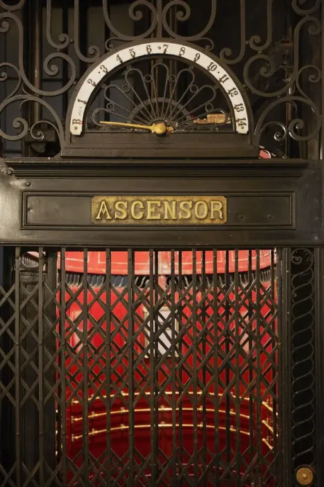 Framed Print : The old elevator of the Palacio Barolo building, Monserrat, Buenos Aires, Argentina. (PR) Framed Print : The old elevator of the Palacio Barolo building, Monserrat, Buenos Aires, Argentina. (PR)