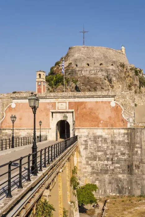 Framed Print : The Old Fortress, Corfu Town, Corfu, Ionian Islands, Greece Framed Print : The Old Fortress, Corfu Town, Corfu, Ionian Islands, Greece