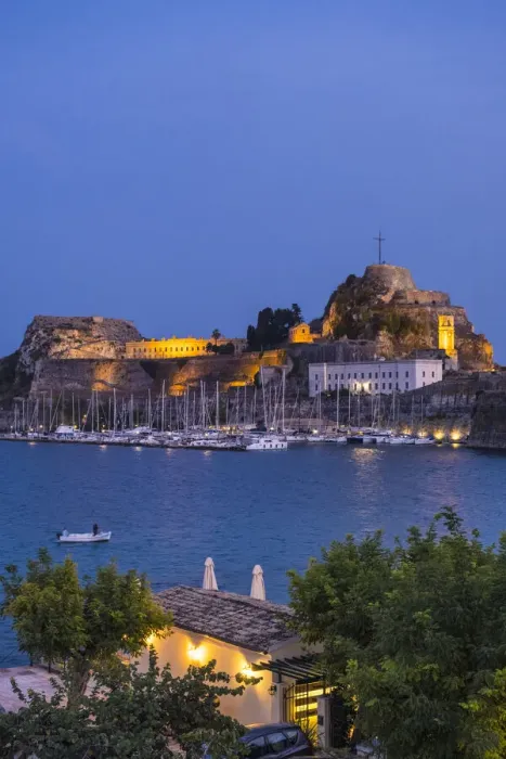 Framed Print : The Old Fortress, Corfu Town, Corfu, Ionian Islands, Greece Framed Print : The Old Fortress, Corfu Town, Corfu, Ionian Islands, Greece