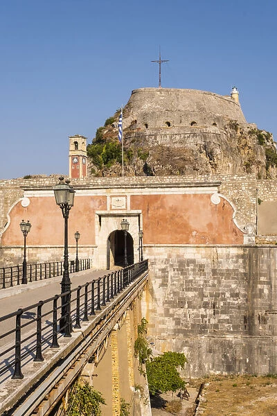 The Old Fortress, Corfu Town, Corfu, Ionian Islands, Greece