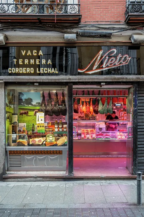 Framed Print : Old grocery store in Lavapies quarter, Madrid, Spain Framed Print : Old grocery store in Lavapies quarter, Madrid, Spain