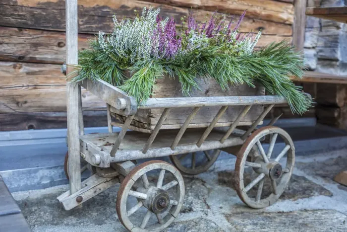 Framed Print : Old handcart on the farm Alberhof in Kalkstein, Innervillgraten, Villgraten valley Framed Print : Old handcart on the farm Alberhof in Kalkstein, Innervillgraten, Villgraten valley