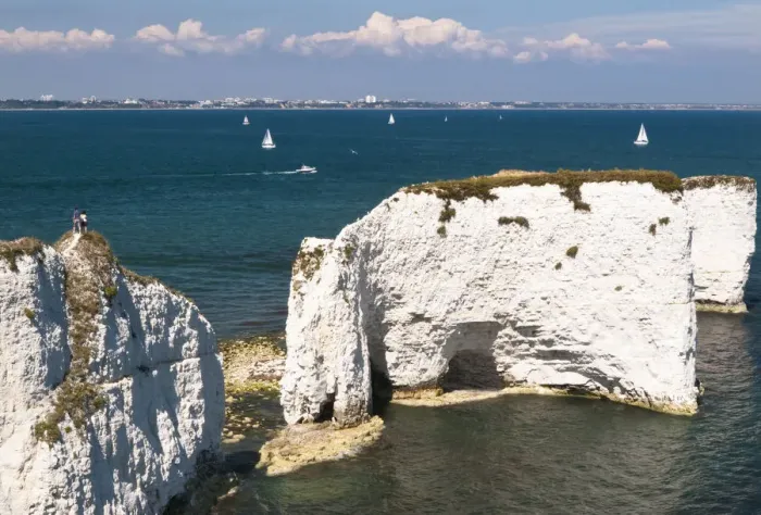 Framed Print : Old Harry Rocks on the Isle of Purbeck, Dorset, UK Framed Print : Old Harry Rocks on the Isle of Purbeck, Dorset, UK