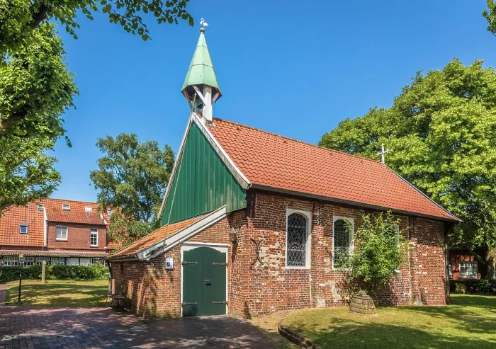 Framed Print : Old island church in the village center of Spiekeroog, East Frisian Islands, East Frisia, Lower Saxony, Germany Framed Print : Old island church in the village center of Spiekeroog, East Frisian Islands, East Frisia, Lower Saxony, Germany