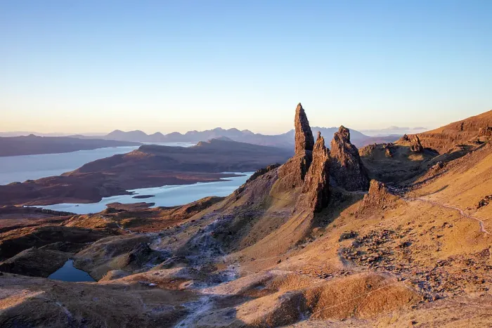 Framed Print : Old Man of Storr at dawn, Isle of Skye, Inner Hebrides, Scotland Framed Print : Old Man of Storr at dawn, Isle of Skye, Inner Hebrides, Scotland