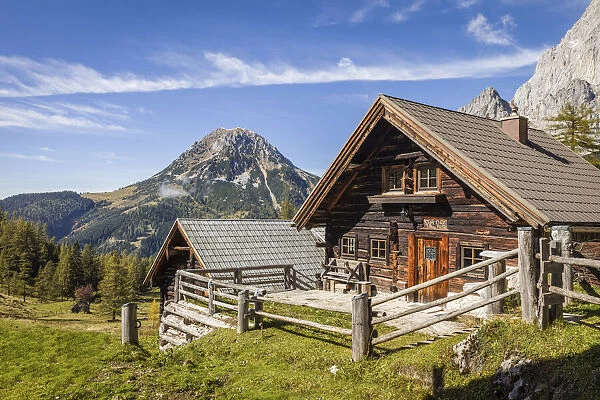 Old mountain farm in Innervillgraten, Villgratental, East Tyrol, Tyrol, Austriawooden