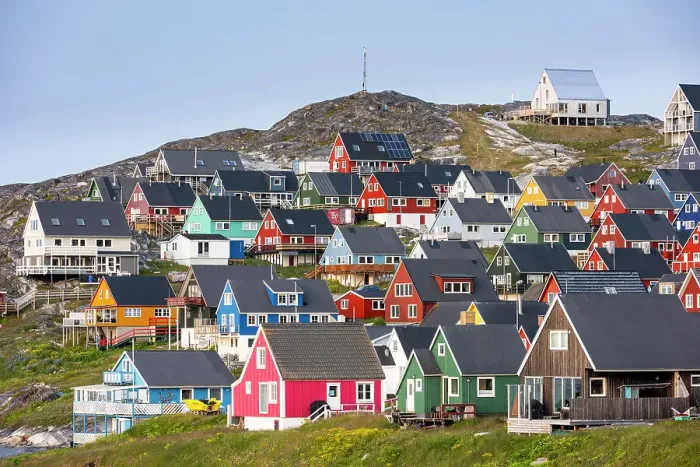 Framed Print : Old Nuuk, Nuuk, Greenland