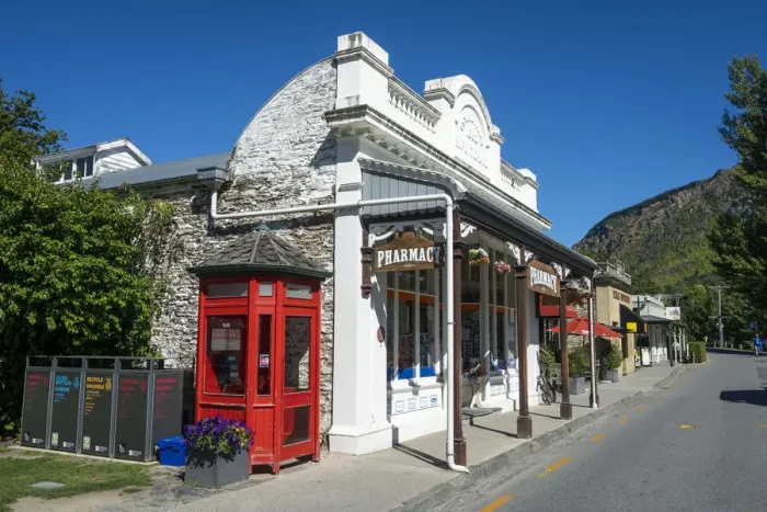 Framed Print : Old Pharmacy store on Buckingham Street in Arrowtown mining town Framed Print : Old Pharmacy store on Buckingham Street in Arrowtown mining town