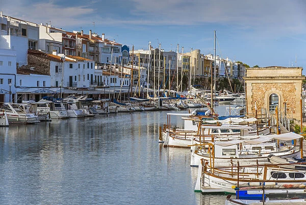 Old port, Ciutadella, Minorca or Menorca, Balearic Islands, Spain