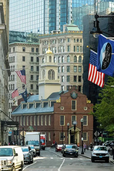 Framed Print : Old State House, Boston, Massachusetts, USA