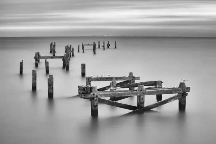 Framed Print : Old Swanage Pier, Isle of Purbeck, Dorset, England Framed Print : Old Swanage Pier, Isle of Purbeck, Dorset, England