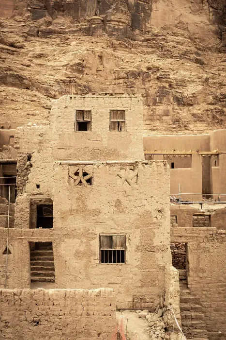 Framed Print : Old town of Al-Ula, Medina Province, Saudi Arabia
