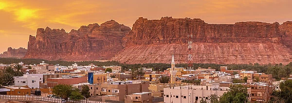 Old town of Al-Ula, Medina Province, Saudi Arabia