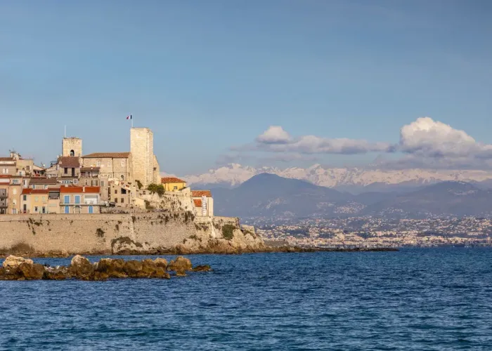 Framed Print : Old Town of Antibes, Antibes, South of France Framed Print : Old Town of Antibes, Antibes, South of France