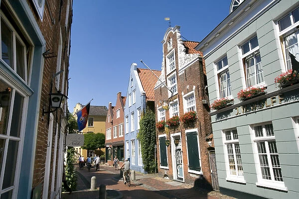 Old Town, Blank, East Friesland, Lower Saxony, Germany