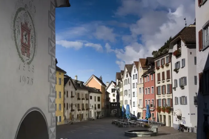 Framed Print : Old town, Chur Framed Print : Old town, Chur