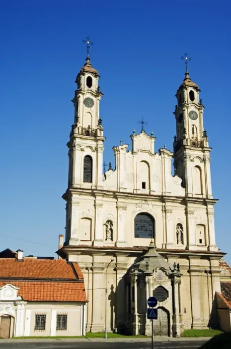 Framed Print : Old Town Church part of Vilnius Unesco World Heritage Site