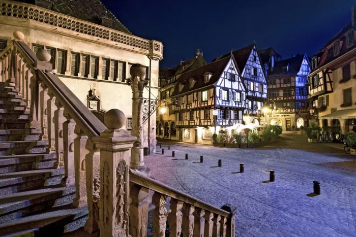 Framed Print : Old town, Colmar, Alsace, France Framed Print : Old town, Colmar, Alsace, France