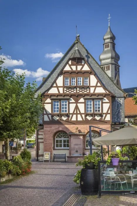Framed Print : Old town hall of Hofheim am Taunus, Taunus, Hesse, Germany Framed Print : Old town hall of Hofheim am Taunus, Taunus, Hesse, Germany