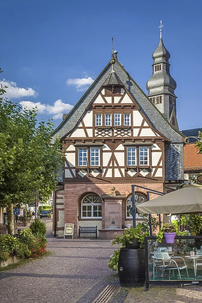 Old town hall of Hofheim am Taunus, Taunus, Hesse, Germany