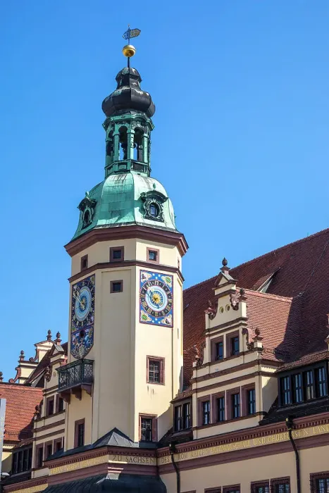 Framed Print : Old Town Hall, Marktplatz, Leipzig, Saxony, Germany