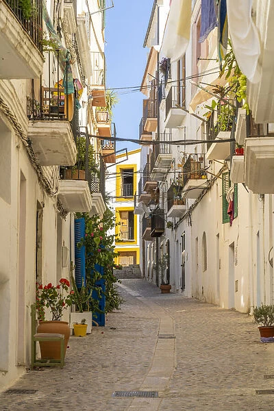 Old Town, Ibiza Town, Ibiza, Balearic Islands, Spain