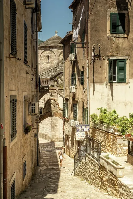 Framed Print : Old town of Kotor, Kotor Bay, Montenegro Framed Print : Old town of Kotor, Kotor Bay, Montenegro