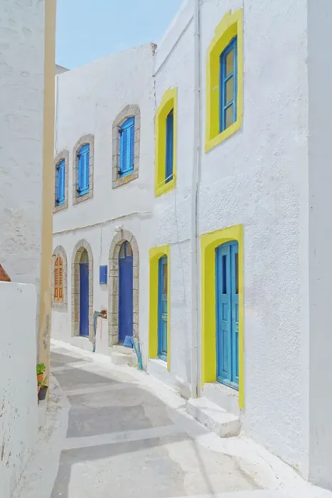 Framed Print : Old town, Nikia, Nisyros Island, Dodecanese Islands, Greece Framed Print : Old town, Nikia, Nisyros Island, Dodecanese Islands, Greece