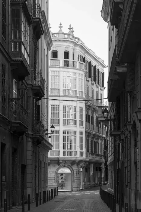 Framed Print : Old town of Palma, Mallorca, Balearic Islands, Spain