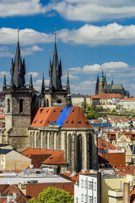 Framed Print : Old town skyline, Prague, Bohemia, Czech Republic Framed Print : Old town skyline, Prague, Bohemia, Czech Republic