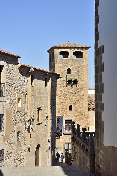 The Old Town, a Unesco World Heritage Site. Caceres, Spain