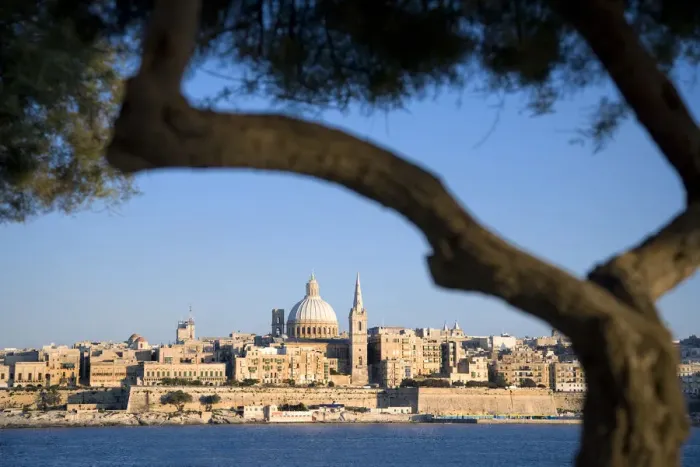 Framed Print : Old town, Valletta, Malta Framed Print : Old town, Valletta, Malta