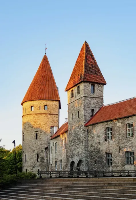 Framed Print : Old Town Walls at sunset, Tallinn, Estonia Framed Print : Old Town Walls at sunset, Tallinn, Estonia