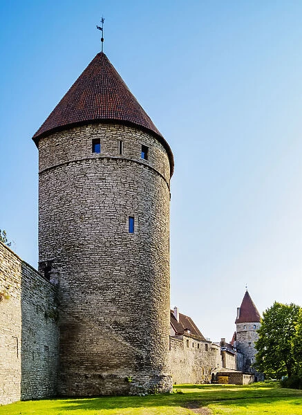 Old Town Walls, Tallinn, Estonia