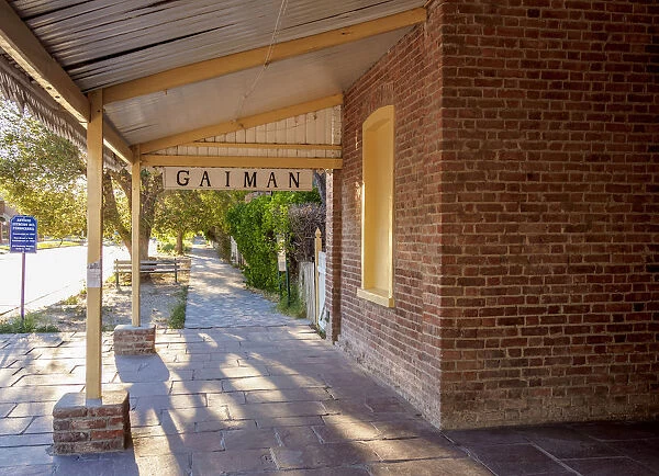Old Train Station, Gaiman, The Welsh Settlement, Chubut Province, Patagonia, Argentina