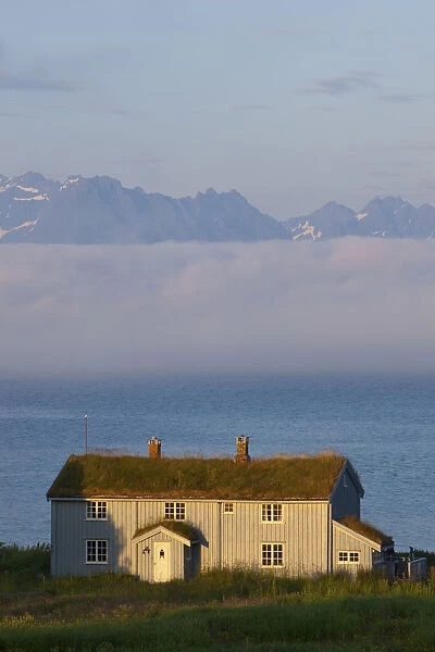 The old vicarage of Hadsel, Hadsel, Vesteralen District, Nordland, Norway