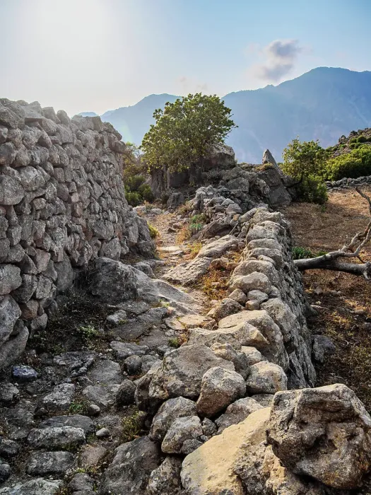 Framed Print : Old Way to Nikia Village, Nisyros Island, Dodecanese, Greece Framed Print : Old Way to Nikia Village, Nisyros Island, Dodecanese, Greece