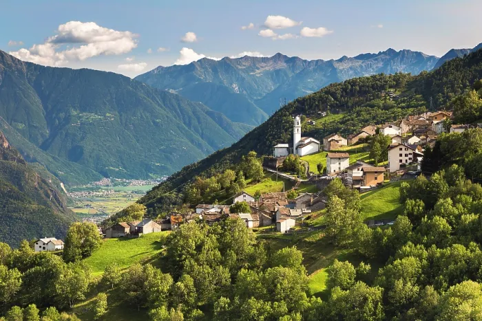 Framed Print : Olmo village, San Giacomo Filippo, Sondrio province, Chiavenna valley, Lombardy, Italy Framed Print : Olmo village, San Giacomo Filippo, Sondrio province, Chiavenna valley, Lombardy, Italy
