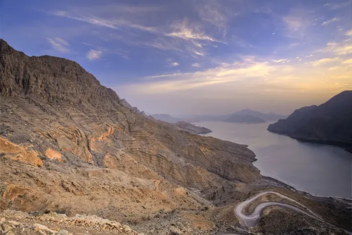 Framed Print : Oman, Musandam Peninsula, Khor Najd Fjord Framed Print : Oman, Musandam Peninsula, Khor Najd Fjord