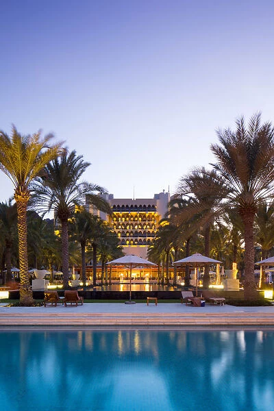 Oman. Muscat Governorate, Muscat. Al-Bustan Palace, a Ritz Carlton Hotel