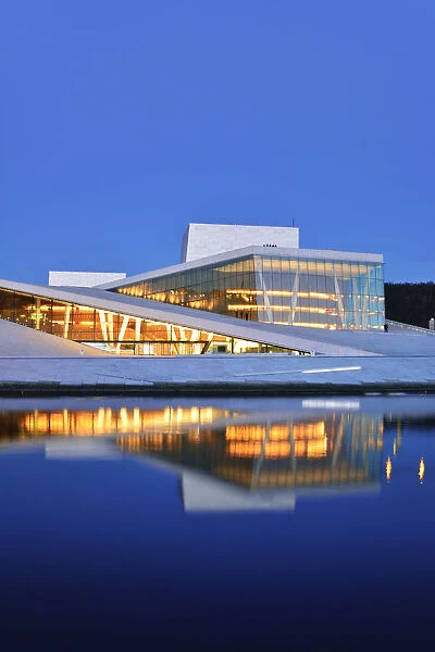 The Opera House, Norwegian National Opera and Ballet, by Snohetta architects in Bjorvika