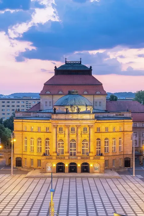 Framed Print : Opernhaus (Opera House), Theaterplatz, Chemnitz, Saxony, Germany Framed Print : Opernhaus (Opera House), Theaterplatz, Chemnitz, Saxony, Germany
