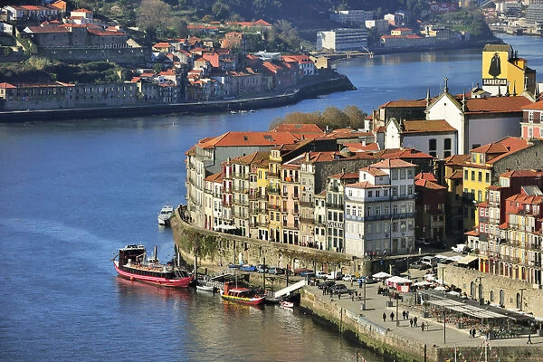 Oporto. Ribeira district, a Unesco World Heritage Site. Portugal