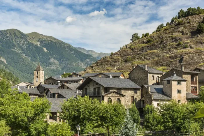 Framed Print : Ordino, Andorra Framed Print : Ordino, Andorra