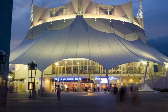 Framed Print : Orlando, Florida, USA. The Cirque du Soleil theatre in Orlando Florida