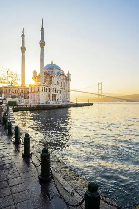 Framed Print : Ortakoy Camii (Mosque) and the Bosphorus Bridge, Ortakoy, Istanbul, Turkey Framed Print : Ortakoy Camii (Mosque) and the Bosphorus Bridge, Ortakoy, Istanbul, Turkey